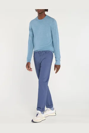 Galeries Lafayette Pantalon en Coton stretch Kuflex vintage