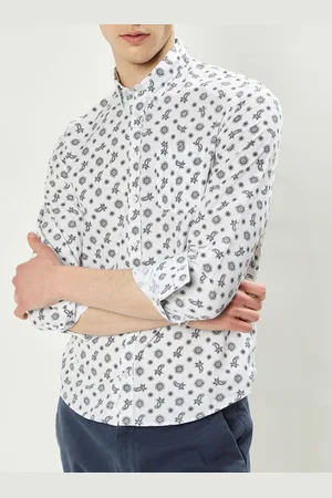 Harris Wilson Chemise regular Beatrix imprimée bandana blanche