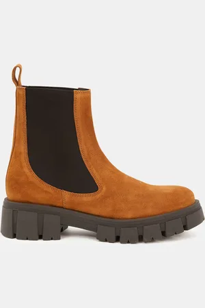 Galeries Lafayette Chelsea boots semelle épaisse - Talon 4 cm