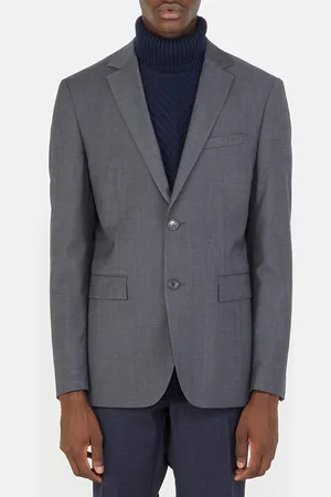 Comptoir GL Veste de costume en Laine mélangée Meda Vume grise