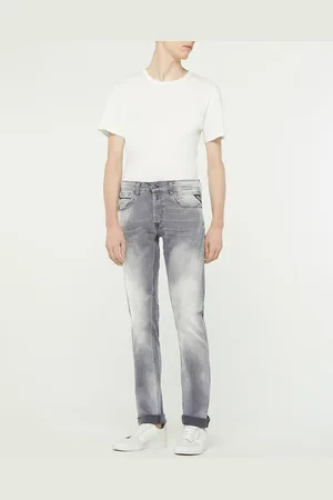 Replay Jean droit en Coton Bio 573 Grover