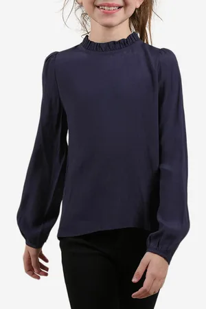 Molly Bracken Blouse fluide col festonné