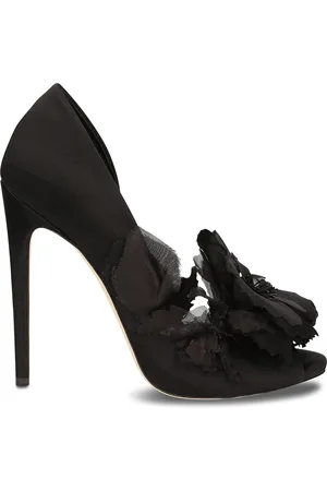 ALEKSANDER SIRADEKIAN Sandales en Tissu noires - Talon 12 cm