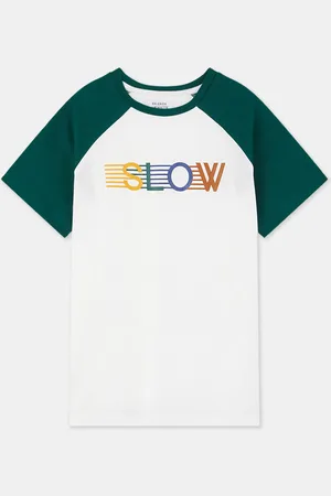 Galeries Lafayette T-Shirt en Coton Néo bicolore /blanc
