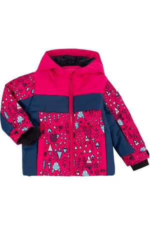 Degre 7 Veste de ski Looney rose/bleu