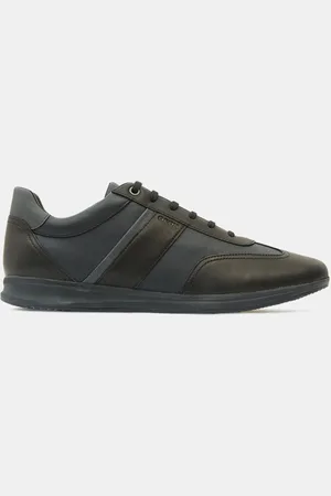 Geox Baskets en Cuir Avery noires