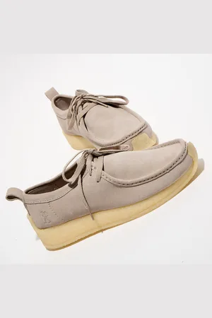 Clarks Derbies en Velours de Cuir Rossendale