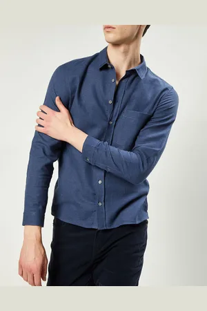 Harris Wilson Chemise en Flanelle Dean bleue