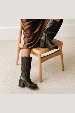 Jonak Bottes en Cuir Dia - Talon 7.5 cm