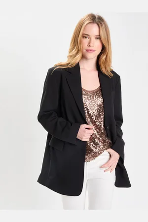 Galeries Lafayette Veste Simple Tolede noire