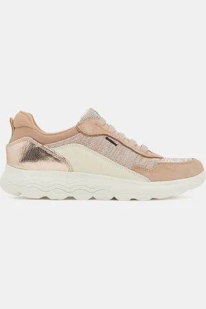 Geox Baskets en Cuir & Textile Spherica roses