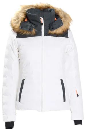 Degre 7 Veste de ski Traqui blanche