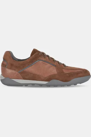 Geox Baskets en Cuir et Velours de Cuir Metodo