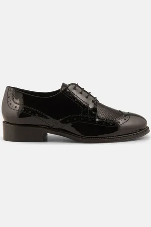Minelli Derbies en Cuir Manu noirs