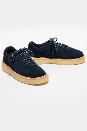 Clarks Derbies en Velours de Cuir Sandford