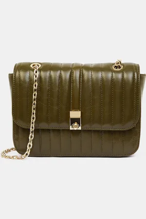 Galeries Lafayette Sac bandoulière en Cuir Jenna M - 17x24x5 cm