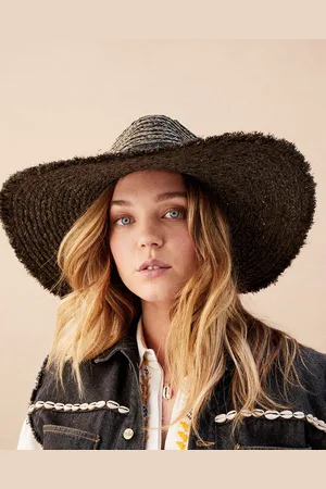 WILD Chapeau en Raphia Solal