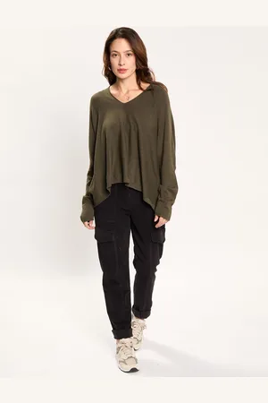 Lauren Vidal Pantalon en Velours Cargo