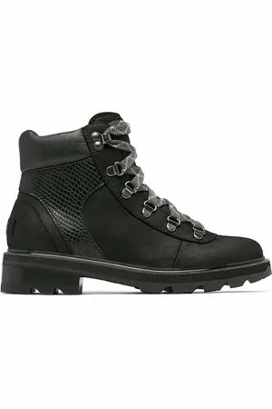 sorel Boots en Velours de Cuir Lennox noires