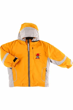Degre 7 Veste de Ski Luge jaune/gris