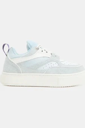 Eytys Baskets en Velours de Cuir Sidney