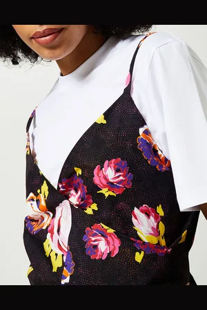 Msgm T-Shirt en Coton à superposition