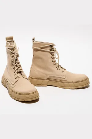 VIRON Boots recyclées 1992 beiges