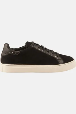 Minelli Sneakers en Velours de Cuir Clara noires
