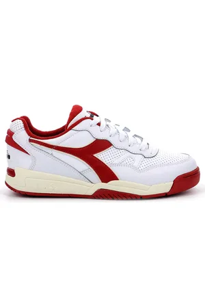 Diadora Baskets Winner blanc/rouge