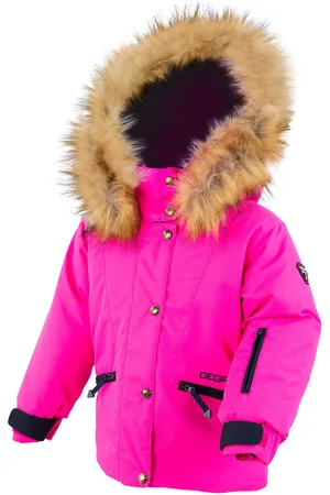 Degre 7 Veste de ski Mellow col fausse fourrure