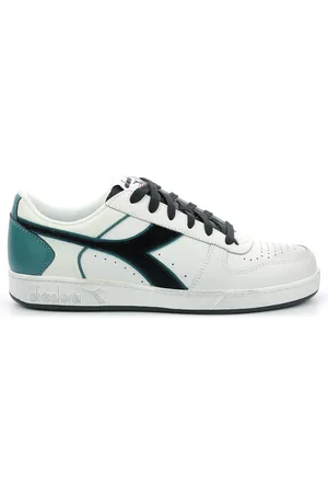 Diadora Baskets en Cuir Magic Bas Low I blanc/pacifique