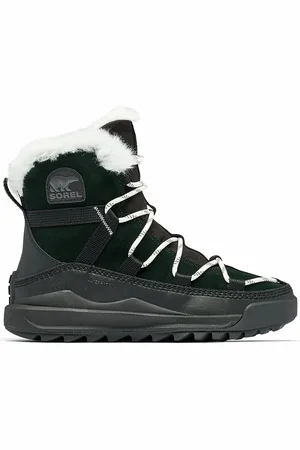 sorel Boots en Velours de Cuir doublure polaire Ona noires
