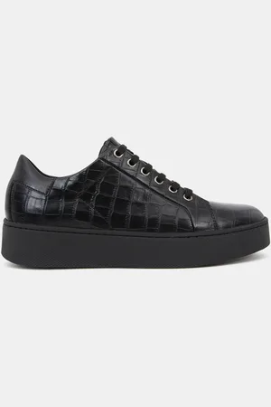 Geox Baskets en Cuir Skyely noires