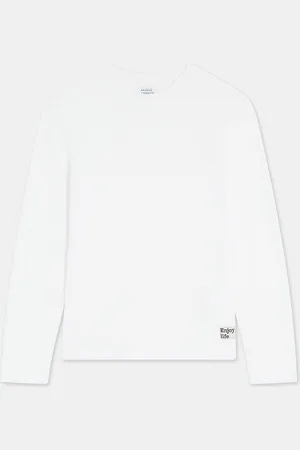 Galeries Lafayette T-Shirt en Coton bio Felipe manches longues