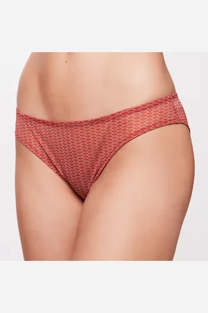 DNUD Culotte Madrid imprimée brique/écru