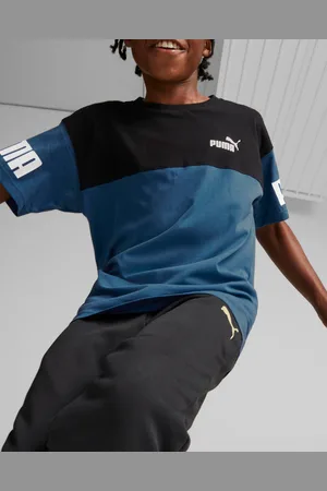 PUMA T-Shirt Power noir/bleu