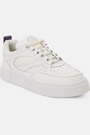Eytys Baskets en Cuir Sidney blanches