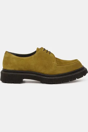 ADIEU PARIS Derbies en Velours de Cuir Type 124