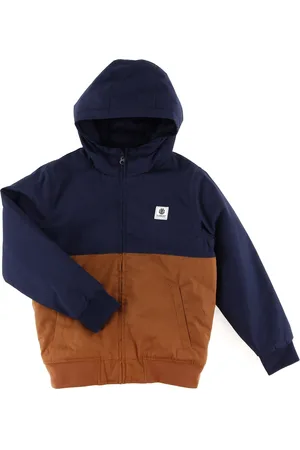 Element Parka Bicolore bleu/marron