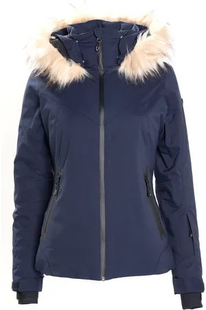 Degre 7 Veste de ski Geod fausse fourrure
