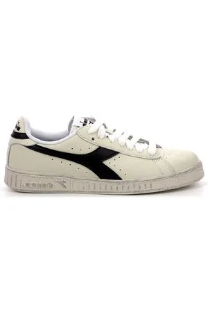 Diadora Baskets en Cuir Game L Low Waxe blanc/noir