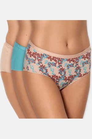 Playtex 3 Culottes midi Coton Bio multicolores