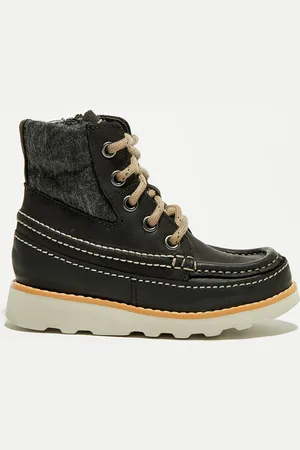 Clarks Boots en Cuir Crown Spirit noires