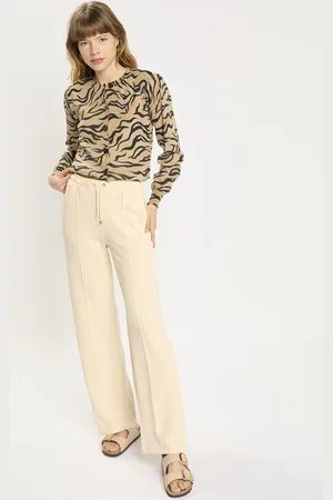 Scotch&Soda Jogging ample Wide écru