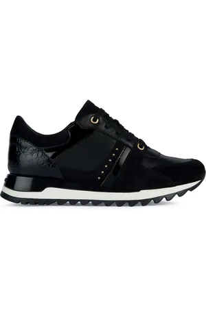 Geox Baskets en Cuir Tabelya noires