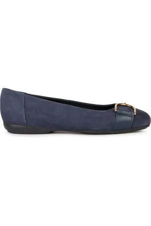 Geox Ballerines en Velours de Cuir Annytah