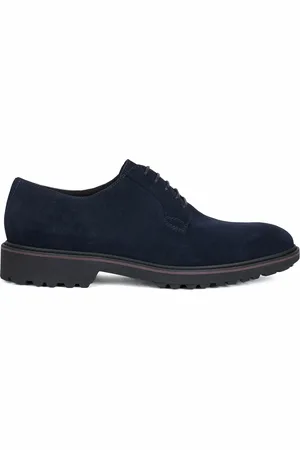 Geox Derbies en Velours de Cuir Cannaregio