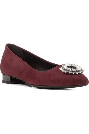 Geox Ballerines en Velours de Cuir Charyssa