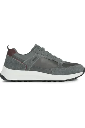 Geox Baskets en Cuir Titanio