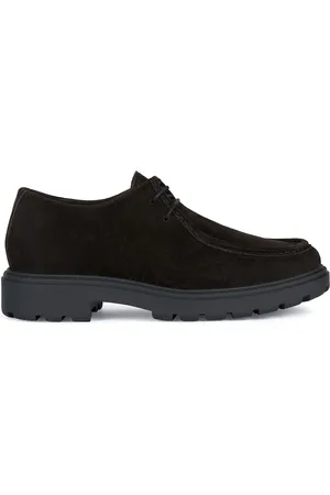 Geox Derbies en Velours de Cuir Spherica